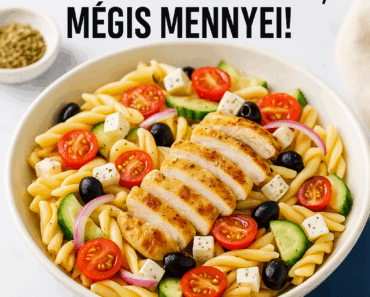 „A nyár leggyorsabb ebédje – 20 perc alatt kész, mégis mennyei!”